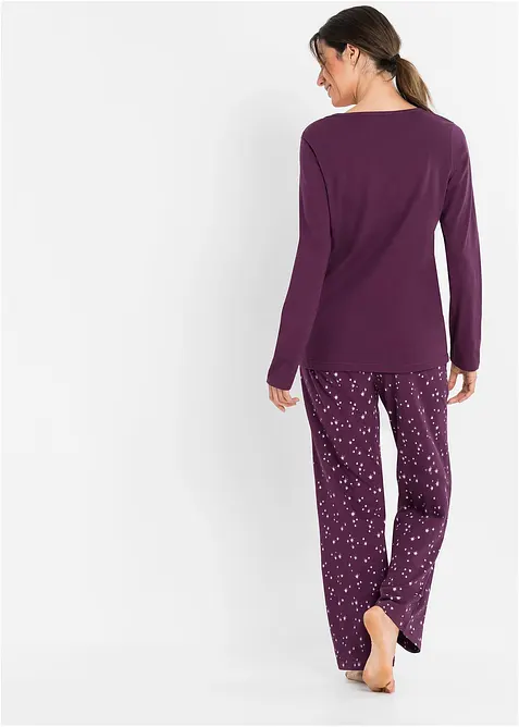 Pyjamas i 100% bomull, bonprix