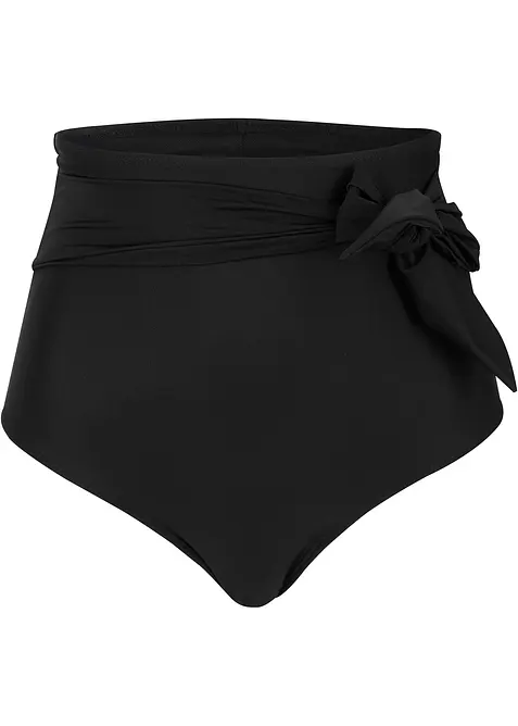 High Waist-shape-bikinitruse med knyting, sterkt formende, bonprix