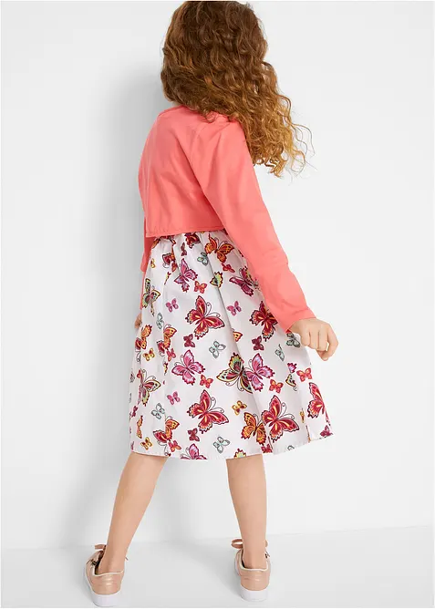 Kjole, belte og bolero (3-delt sett), bonprix