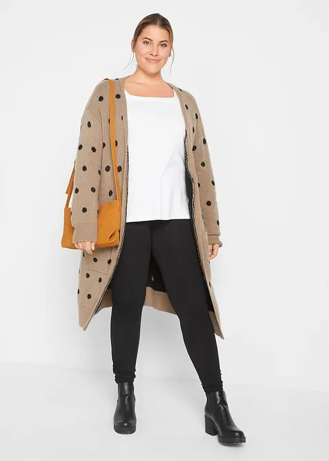 Leggings med bred komfortlinning, bonprix