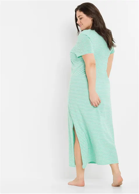 Lang nattkjole i 100% bomull, bonprix