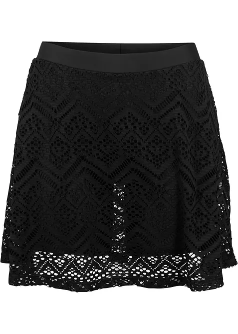 Badeskjørt i blondemateriale, bonprix