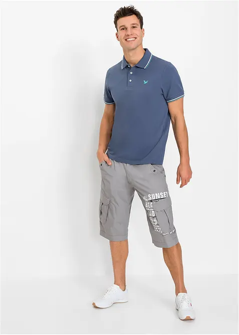 Piké-poloskjorte i 100% økologisk bomull, bonprix