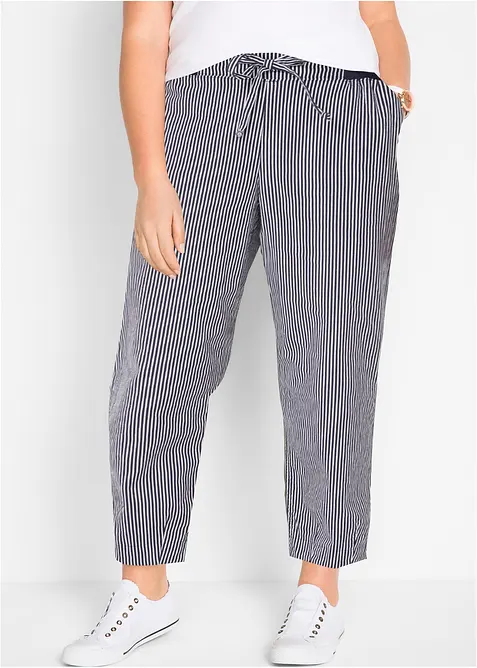 7/8-lang bukse med lin, bonprix