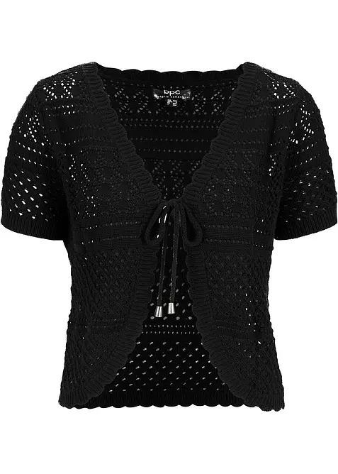 Kort, heklet bolero, bonprix
