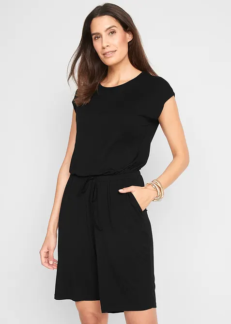 Jumpsuit av myk viskosemiks, bonprix