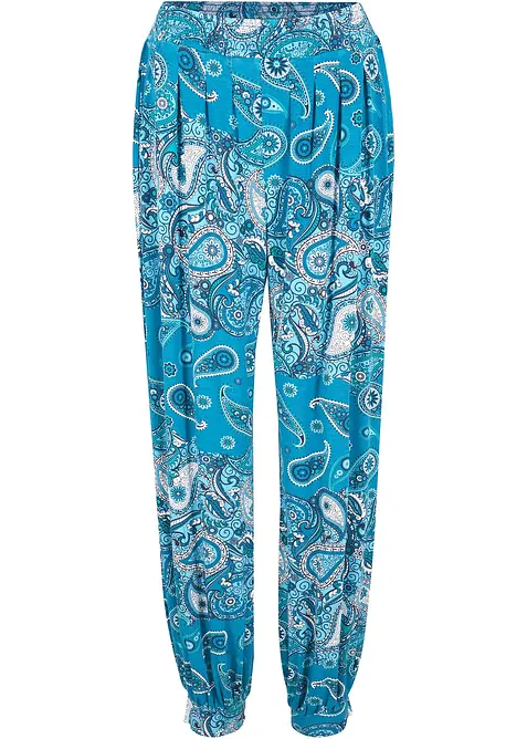 Haremsbukse i lett jerseymiks, bonprix