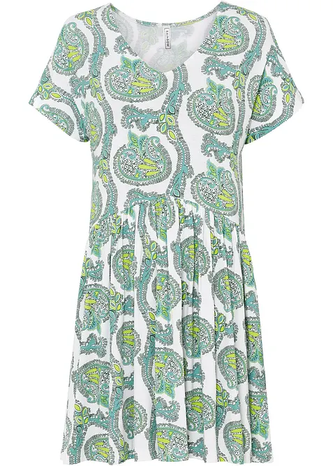 Trikotkjole i lett viskose med elastan, bonprix