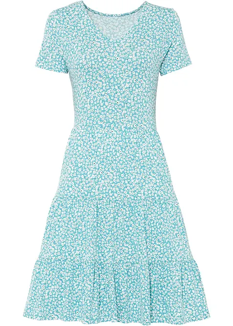 Jerseykjole i viskosemiks, bonprix