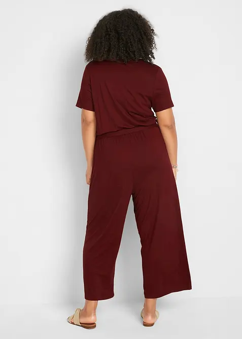 Jersey-jumpsuit i viskosemiks, bonprix