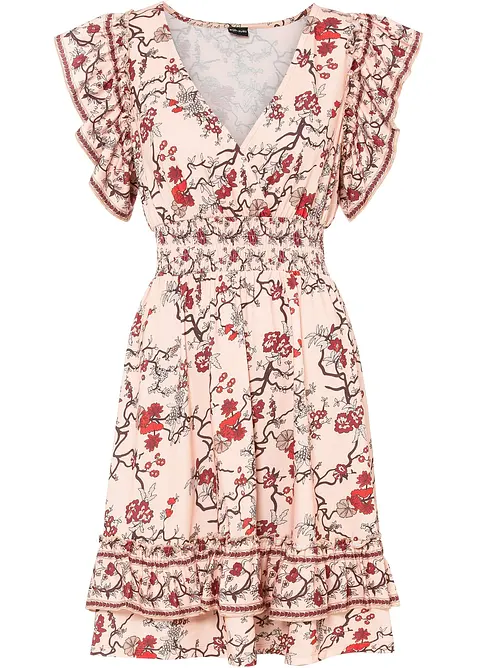 Jerseykjole med trykk, bonprix