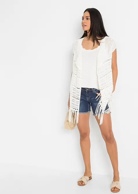 Singlet i myk viskosemiks (2-pack), bonprix