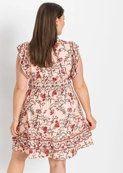 Jerseykjole med trykk, bonprix