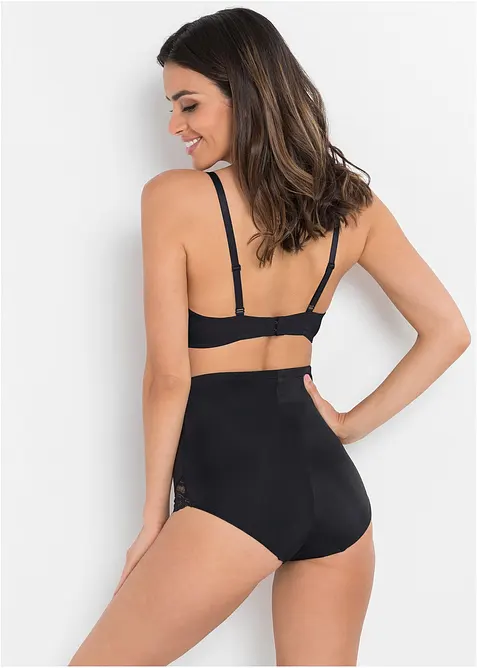 Shape-truse med h&oslash;y midje, lett formende (2-pack), bonprix