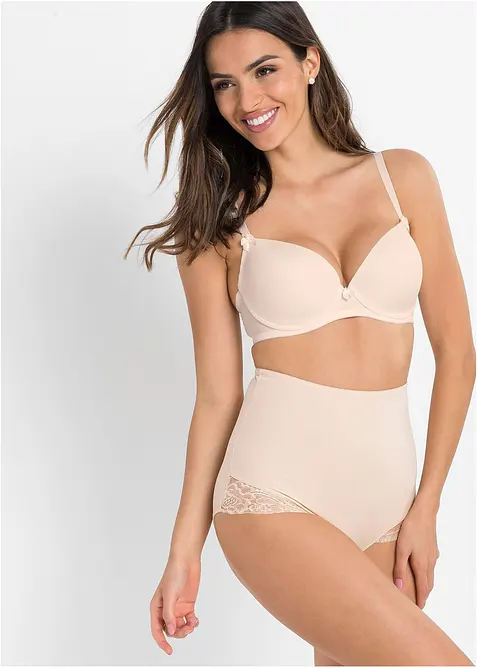 Shape-truse med høy midje, lett formende (2-pack), bonprix