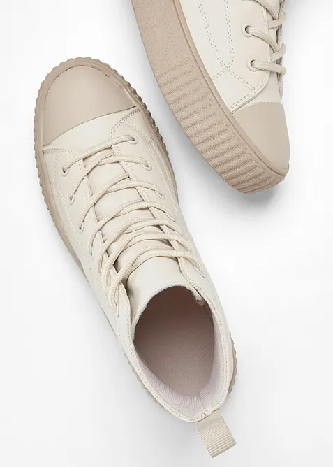 Ankelhøye platåsneakers, bonprix