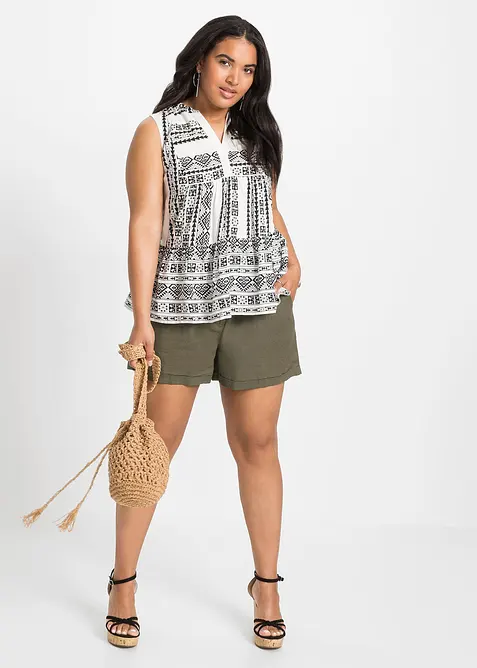 Topp i myk viskose, bonprix