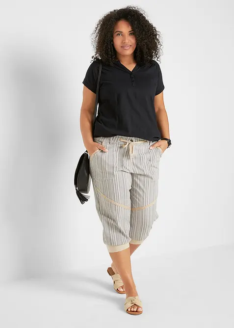 Bomullstopp, kortermet, bonprix