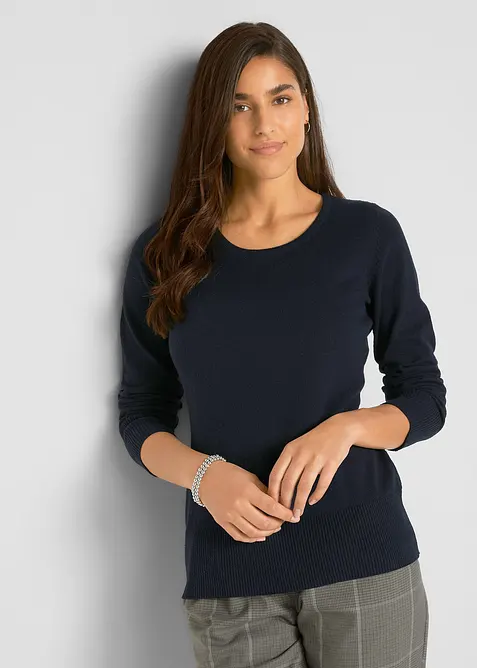 Basic genser med resirkulert bomull, bonprix