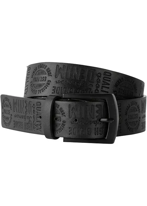 Belte med fint, preget m&oslash;nster, bonprix