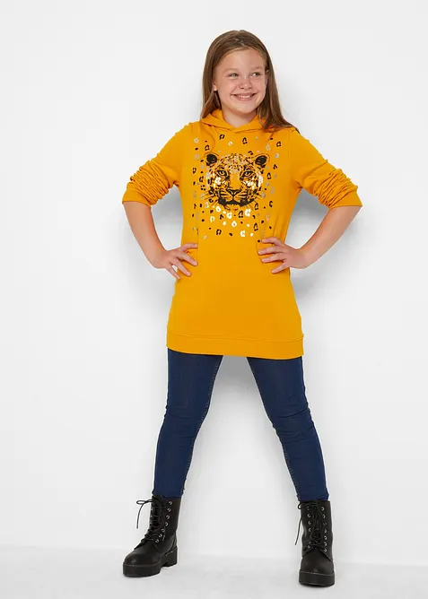 Hettegenser i ren økologisk bomull, bonprix