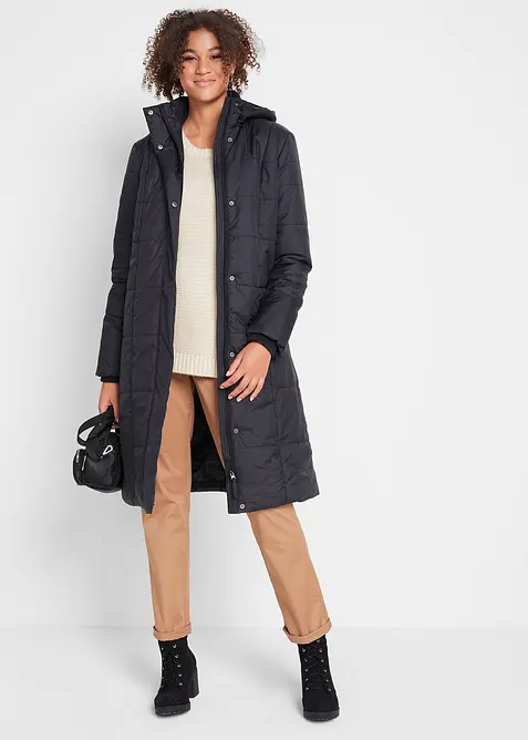 Vattert k&aring;pe med avtagbar hette, bonprix