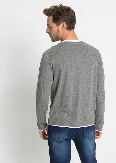 Langermet bestefartr&oslash;ye (2-pack), bonprix