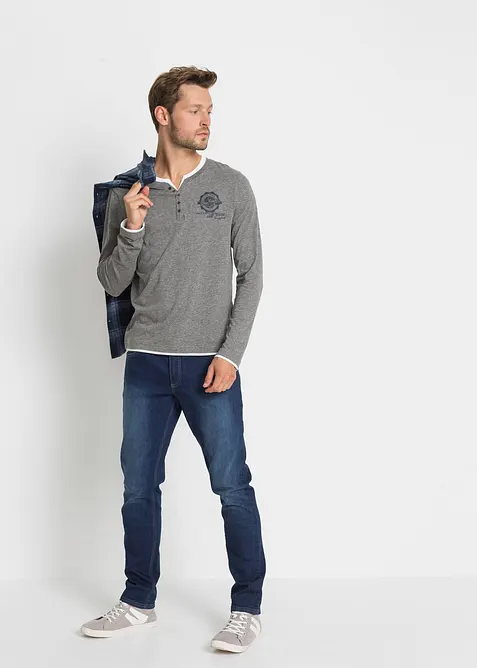 Langermet bestefartr&oslash;ye (2-pack), bonprix