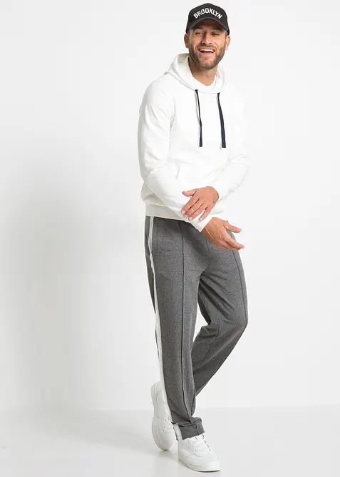 Hettegenser i 100% bomull, bonprix