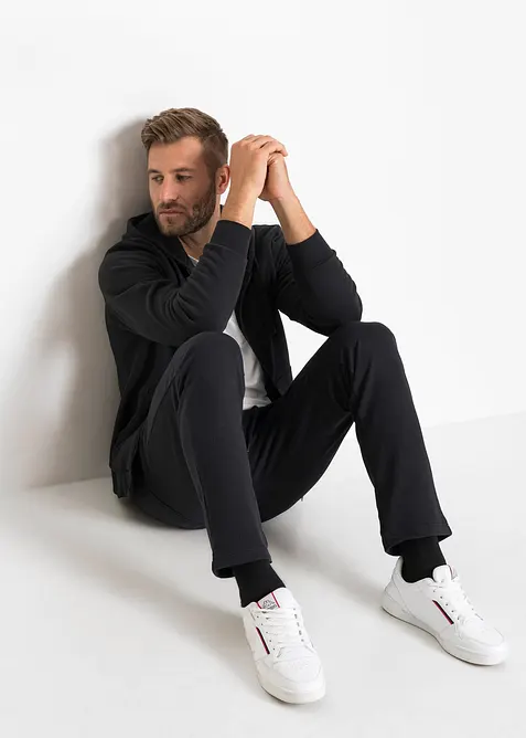 Joggebukse med praktiske glidelåslommer, bonprix