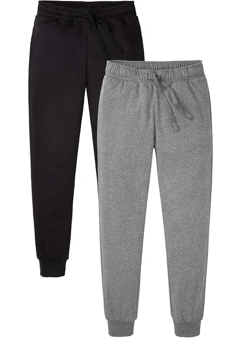 Joggebukse (2-pack), bonprix