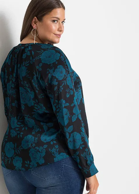 Bluse i lett krepp, bonprix