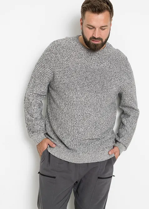 Genser i 100% bomull, bonprix