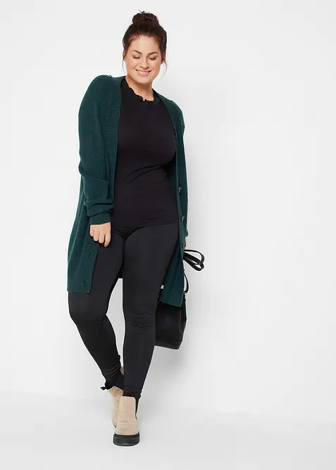 High Waist-termoleggings med bred komfortlinning, bonprix