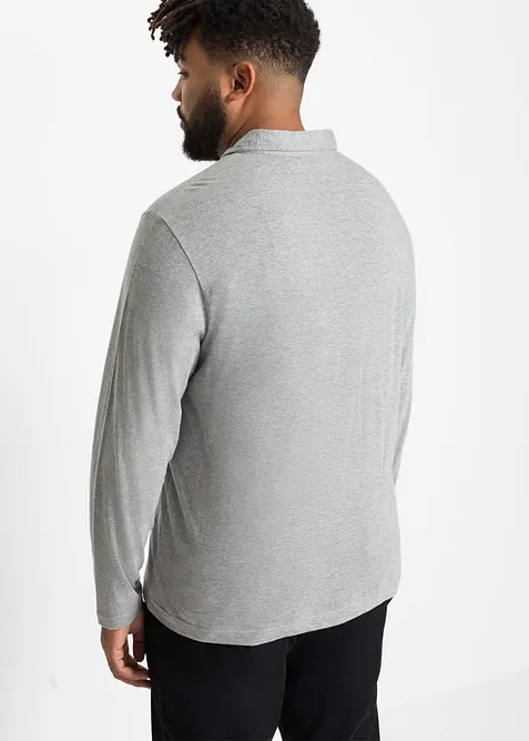 Poloshirt (2-pack), langermet, bonprix