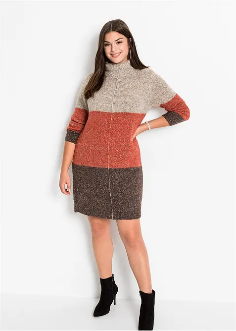 Strikkekjole, bonprix