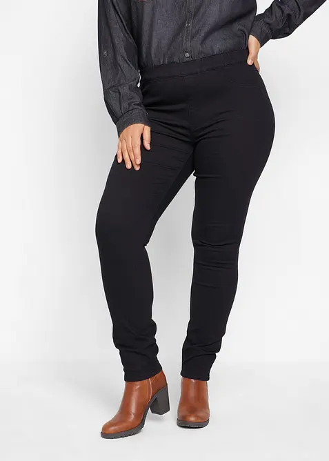 Varmende jeggings Mid Waist, bonprix