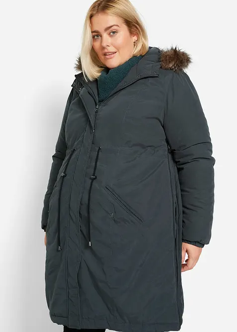 3-i-1-mamma-parkas med b&aelig;reinnlegg, bonprix