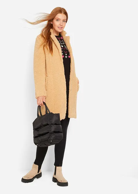 Leggings med pilefôr, bonprix