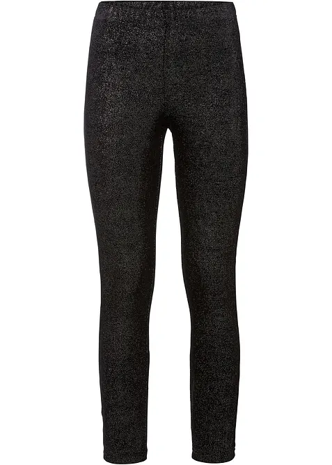 Fl&oslash;yelsleggings med glitter, bonprix