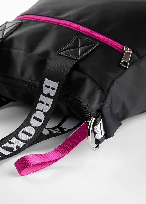 Treningsbag med detaljer i kontrastfarge, bonprix