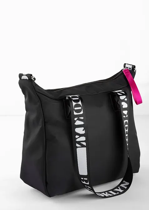Treningsbag med detaljer i kontrastfarge, bonprix