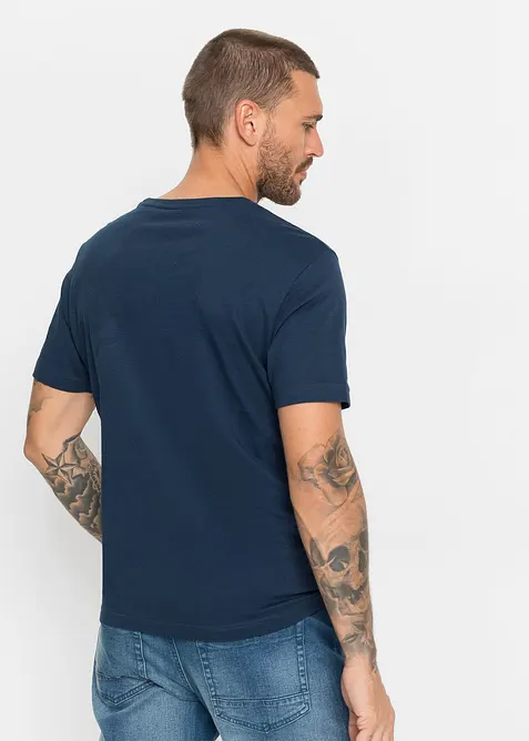 T-skjorte (2-pack) i Regular Fit, bonprix