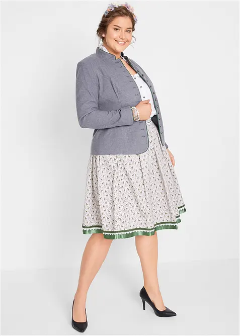 Draktskj&oslash;rt, knelangt, bonprix