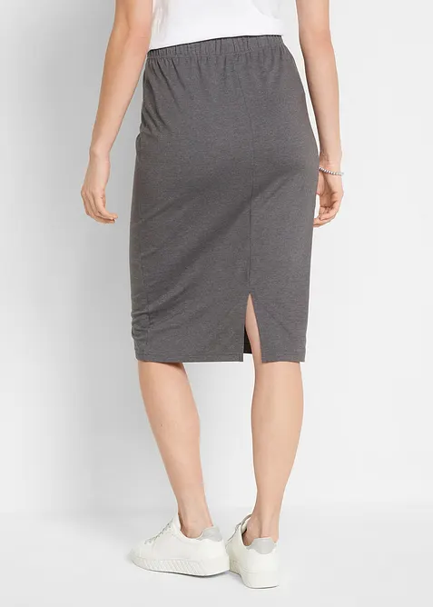 Stretch-jerseyskj&oslash;rt (2-pack), bonprix