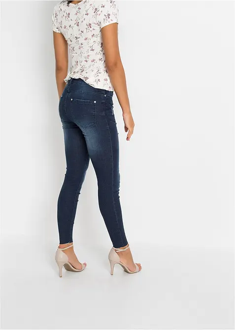 Skinny-jeans, Mid Waist, cropped, bonprix