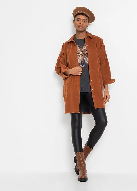 T-skjorte i myk viskosemiks, bonprix