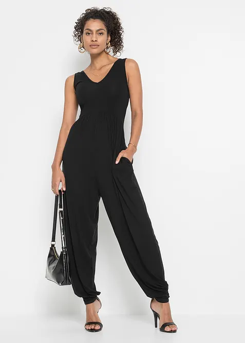 Jersey-jumpsuit i viskosemiks, bonprix