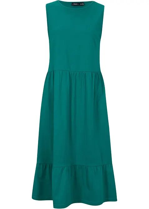 Trikotkjole i 100% bomull, bonprix