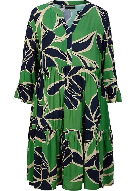 Tunikakjole i lett viskose, bonprix